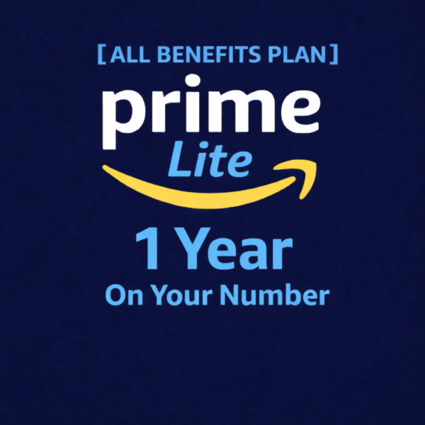 Amazon Prime Lite – Full Benefits (1 Year)